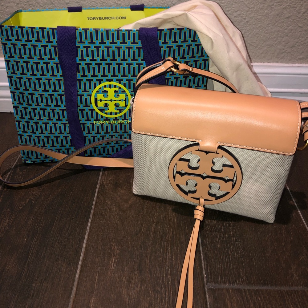 Tory Burch Miller Canvas Crossbody